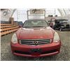 Image 6 : B6 --  2006 INFINITI G35 AWD, Red, 188901 KM