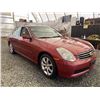 Image 9 : B6 --  2006 INFINITI G35 AWD, Red, 188901 KM