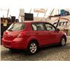 Image 16 : A12F --  2009 NISSAN VERSA S, Red, 189940 KM