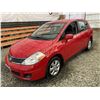 Image 3 : A12F --  2009 NISSAN VERSA S, Red, 189940 KM