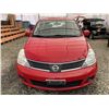 Image 6 : A12F --  2009 NISSAN VERSA S, Red, 189940 KM