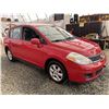 Image 9 : A12F --  2009 NISSAN VERSA S, Red, 189940 KM