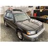 Image 10 : A12L --  2004 SUBARU FORESTER 2.5XS AWD, Black, 196212 KM