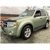 Image 2 : C6K --  2008 FORD ESCAPE XLT AWD , Green, 240690 KM