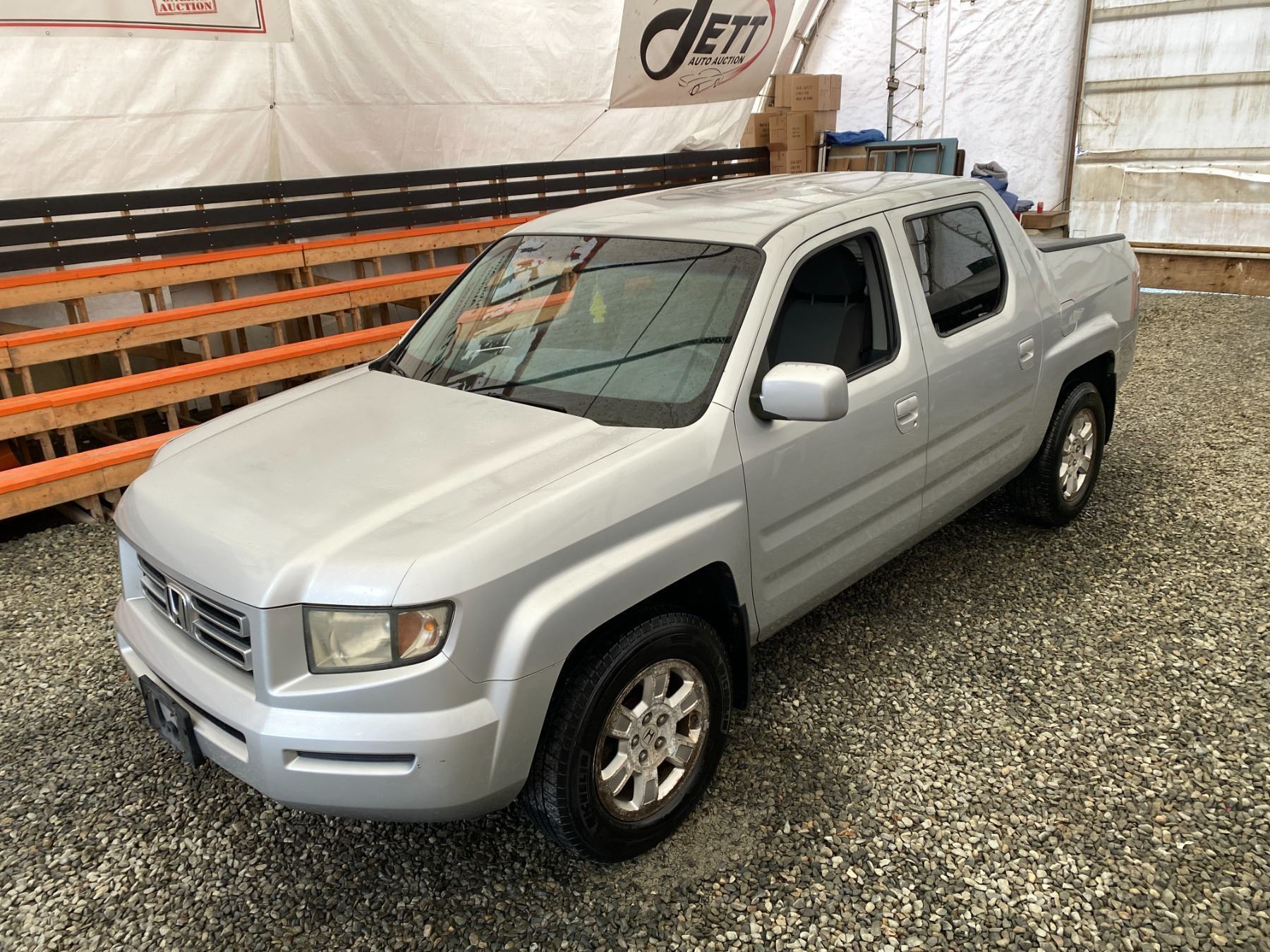 Honda Ridgeling Rts E4 -- 2008 HONDA RIDGELINE RTS PICKUP, Silver, 112191 MILES