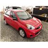 Image 10 : A2 --  2015 NISSAN MICRA HATCHBACK, RED, 29,652 KMS  "NO RESERVE"