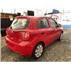 Image 15 : A2 --  2015 NISSAN MICRA HATCHBACK, RED, 29,652 KMS  "NO RESERVE"