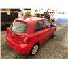 Image 16 : A2 --  2015 NISSAN MICRA HATCHBACK, RED, 29,652 KMS  "NO RESERVE"