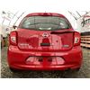 Image 17 : A2 --  2015 NISSAN MICRA HATCHBACK, RED, 29,652 KMS  "NO RESERVE"