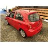 Image 22 : A2 --  2015 NISSAN MICRA HATCHBACK, RED, 29,652 KMS  "NO RESERVE"