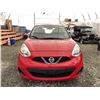 Image 6 : A2 --  2015 NISSAN MICRA HATCHBACK, RED, 29,652 KMS  "NO RESERVE"