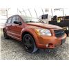 Image 8 : B2 --  2008 DODGE CALIBER R/T AWD, Orange, 132117 KM