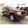 Image 8 : A12 --  2007 JEEP GRAND CHEROKEE LAREDO 4X4, Red, 259081 KM