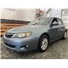 Image 2 : F6E --  2009 SUBARU IMPREZA 2.5I AWD, Green, 212537 KM