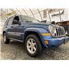 Image 8 : F6D --  2005 JEEP LIBERTY LIMITED 4X4  "NO RESERVE", Blue, 238355 KM