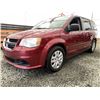 Image 2 : A3 --  2014 DODGE GRAND CARAVAN SE, Red, 217,137  KM