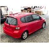 Image 14 : D2-- 2007 HONDA FIT, RED, 220,667KMS