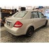 Image 15 : A10 --  2007 NISSAN VERSA S, Silver, 91115 KM   "NO RESERVE"