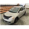 Image 4 : A10 --  2007 NISSAN VERSA S, Silver, 91115 KM   "NO RESERVE"