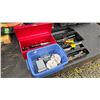 Image 2 : 411 -- AIR TOOL, TOOL BOXES, FILES, AND MISCELLANEOUS ELECTRICAL PARTS.