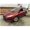 Image 1 : F6I --  2016 FORD FOCUS SE , Red, 126553 KM