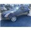 Image 1 : A12H --  2009 NISSAN SENTRA, Black, 162150 KM