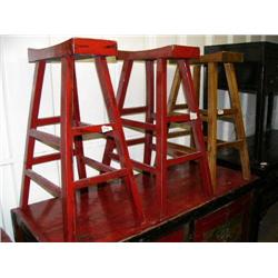 Set of 3 stools- each approx. 31-1/2" H (300)