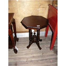 Octagon lamp table- 26" H, 20" D & W (1)
