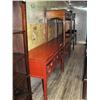 Image 1 : Lot of 6 sideboards-  3 red, 3 black (300)