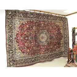 Carpet #36395- Najaf abad 13' 8" x 9' 4", retail value $7,472 (8888)