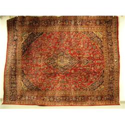 Carpet #36376- Khorasan 12' 6" x 9' 8", retail value $7,112 (8888)