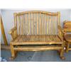 Image 1 : Rocking bench with back rest- 54" W (1)