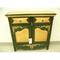 Small hall table, sturdy and heavy- 2' 7-1/2" H, 2-7-1/4" W, 7-3/4" D (1)