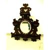 Image 1 : Beautiful ornate mirror with shelves- 38" H, 33" W (1)