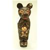 Image 1 : Carved bear with fish- 31-1/2" tall (1)