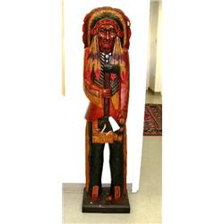 Cigar store Indian- 5' 4" tall (1)