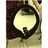 Image 1 : Swan beveled mirror- 31" H, 24-3/4" W (1)