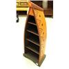 Image 1 : Boat bookcase- 47-1/2" H, 12-1/2" D, 19-1/2" W (1)