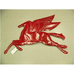 Red metal Pegasus sign (1)