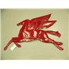 Image 1 : Red metal Pegasus sign (1)