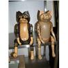 Image 1 : Pair of striped cat puppets- both approx. 26" tall (1)