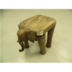 CHOICE on 3 children's stools: elephant- 12" H, 15" D, 10" W (1)