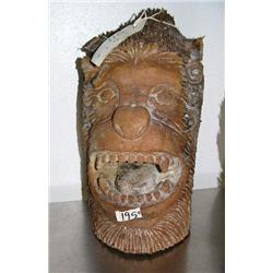 CHOICE on 2 monkey heads: 18-1/2" tall (1)