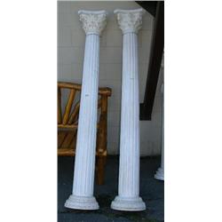 Pair of half columns- 82-1/2" tall (1)