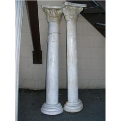 Pair of half columns- 58-1/2" tall (1)