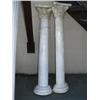 Image 1 : Pair of half columns- 58-1/2" tall (1)