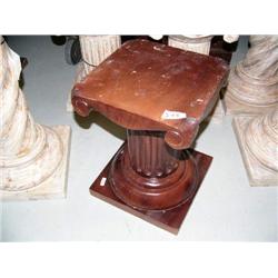 Dark small column- 15-3/4" tall (1)