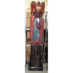 Cigar store Indian- 74" tall (1)