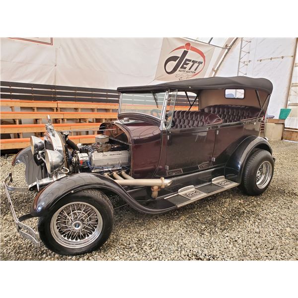 0ZD --  1929 Ford Model A Roadster Modified -  "No Reserve" Estate