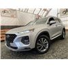 Image 1 : 0ZE -- 2019 HYUNDAI SANTA FE, SILVER, 40077 KM, "NO RESERVE" CHARITY